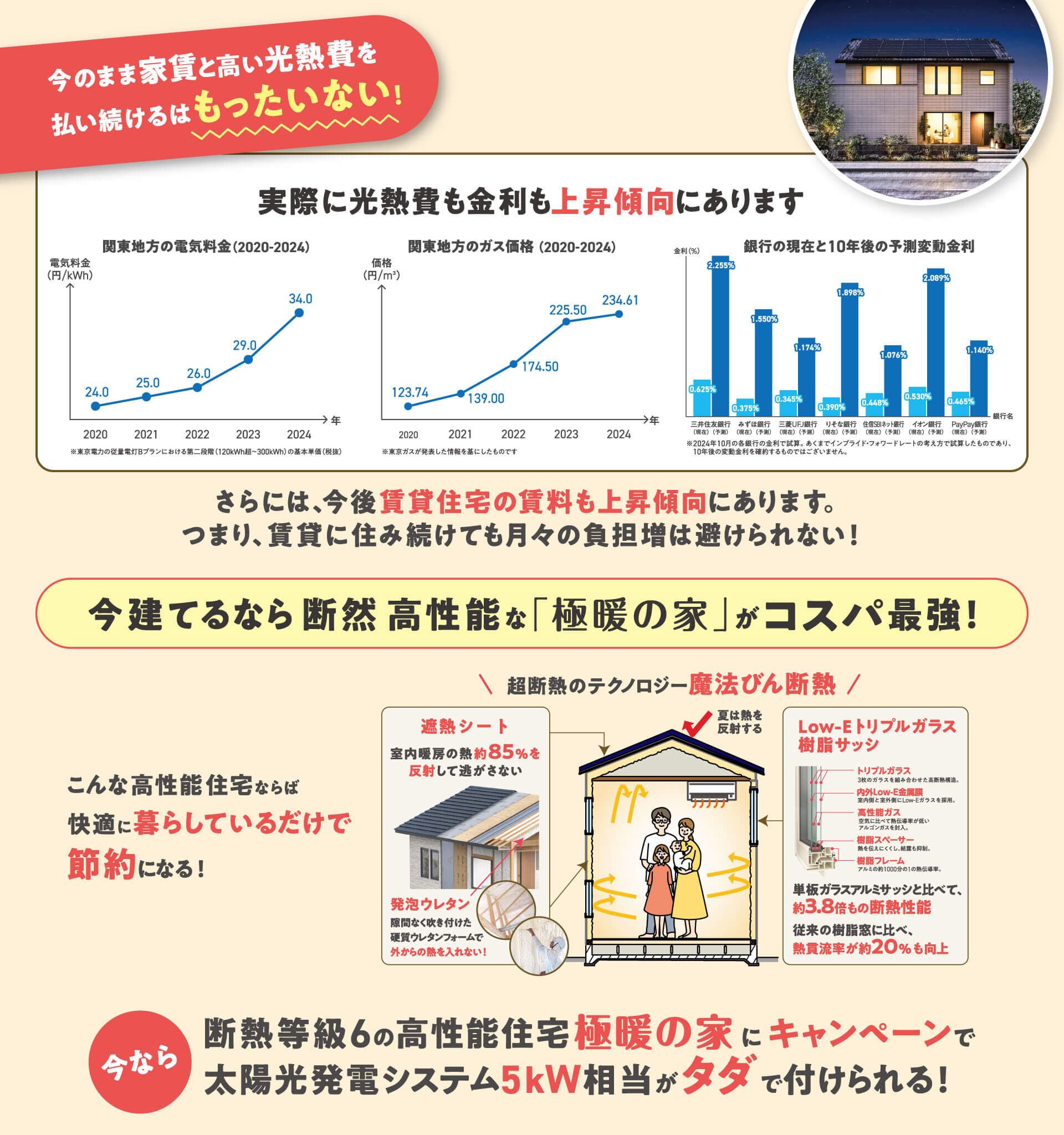 コスパ最強「極暖の家」