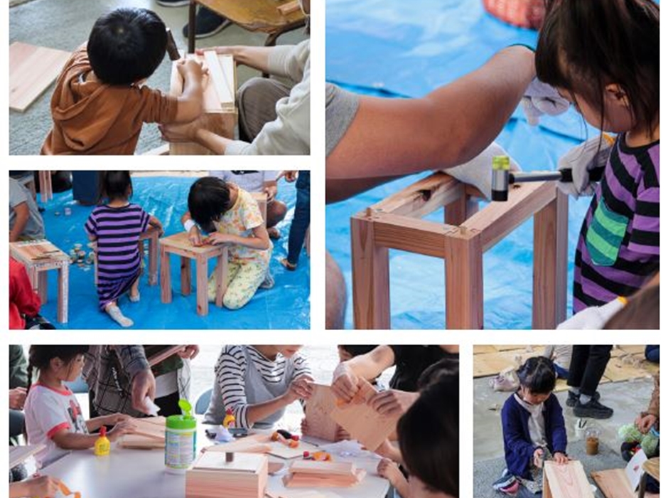 木に触れ、木を学ぶ。DIY工作キット体験会